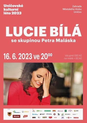 LUCIE BÍLÁ se skupinou Petra Maláska