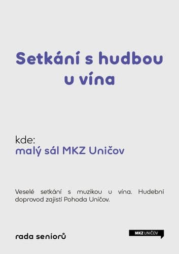 Setkání s hudbou u vína 2026