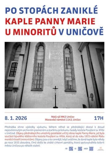 Po stopách zaniklé kaple Panny Marie u minoritů v Uničově