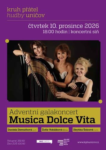 Adventní galakoncert Musica Dolce Vita